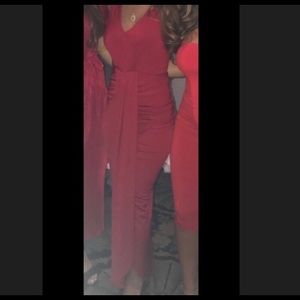 Red dress